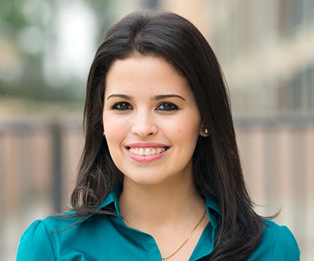 woman with braces