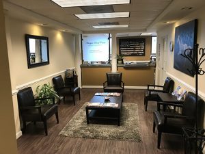 Waiting room of Arlington Dental Center